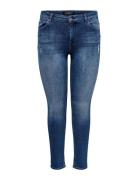 Carwilly Reg Skinny Jeans Dnm Tai Bottoms Jeans Skinny Blue ONLY Carmakoma