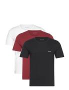 Tshirtrn 3P Classic Tops T-Kortærmet Skjorte Black BOSS
