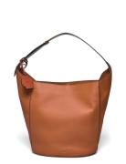 Zelma Bucket Bags Small Shoulder Bags-crossbody Bags Brown BOSS