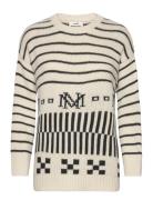 Recycled Iceland Lefty Sweater Tops Knitwear Jumpers Cream Mads Nørgaard