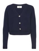 Clapam Cardigan Tops Knitwear Cardigans Blue Ba&sh