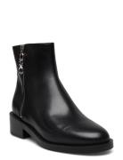 Regan Flat Bootie Shoes Boots Ankle Boots Ankle Boots Flat Heel Black Michael Kors