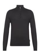 Half Zip Tops Sweatshirts & Hoodies Sweatshirts Black French Connection