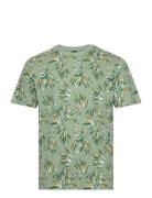 Onsnewiason Life Reg Aop Ss Tee Tops T-Kortærmet Skjorte Green ONLY & SONS