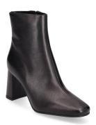 New Elegant Color Shoes Boots Ankle Boots Ankle Boots With Heel Black Apair