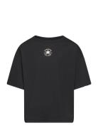Chuck Patch Boxy T-Shirt / Chuck Patch Boxy T-Shirt Sport T-Kortærmet Skjorte Black Converse