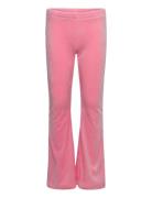 Leggings Flare Velour Bottoms Trousers Pink Lindex