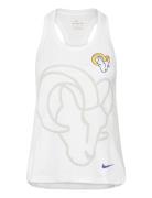 Nike Nfl Los Angeles Rams Tank Sport T-shirts & Tops Sleeveless White NIKE Fan Gear