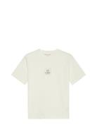 T-Shirts Short Sleeve Tops T-Kortærmet Skjorte Cream Marc O'Polo