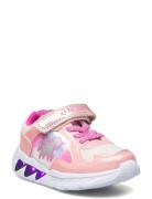 Plamio Kids Shoe W/Lights Sport Sneakers Low-top Sneakers Pink ZigZag