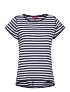 T-Shirts Tops T-shirts & Tops Short-sleeved Navy Esprit Casual