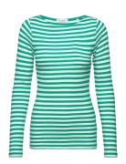 T-Shirts Long Sleeve Tops T-shirts & Tops Long-sleeved Blue Marc O'Polo