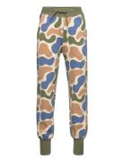 College Pants Beige Terazzo Bottoms Sweatpants Multi/patterned Geggamoja