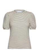 Msjuma Short Sleeve Tee Tops T-shirts & Tops Short-sleeved Navy Minus