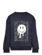 Sweatshirt Tops Sweatshirts & Hoodies Sweatshirts Navy Sofie Schnoor Baby And Kids