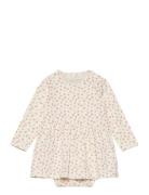 Dress Dresses & Skirts Dresses Baby Dresses Long-sleeved Baby Dresses Cream Sofie Schnoor Baby And Kids