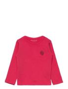 T-Shirt Longsl Tops T-shirts Long-sleeved T-Skjorte Red Sofie Schnoor Baby And Kids