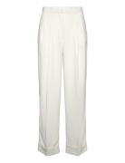 Jacques - Classic Gabardine Bottoms Trousers Wide Leg Cream Day Birger Et Mikkelsen