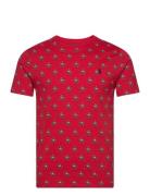 Ssl-Tsh Tops T-Kortærmet Skjorte Red Polo Ralph Lauren
