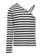 Kognella L/S Shoulder Top Jrs Tops T-shirts Long-sleeved T-Skjorte Multi/patterned Kids Only