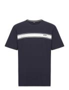 Urban T-Shirt Tops T-Kortærmet Skjorte Navy BOSS