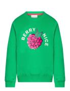 Tnjosline Sweatshirt Tops Sweatshirts & Hoodies Sweatshirts Green The New