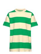 Tnjae Uni S_S Tee Tops T-Kortærmet Skjorte Green The New