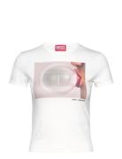 T-Uncutie-Long-N7 T-Shirt Tops T-shirts & Tops Short-sleeved White Diesel