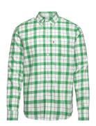 Casual Flannel Check B.d Shirt Tops Shirts Casual Green Lexington Clothing