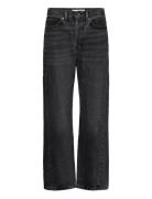 Straight Jeans With Forward Seams Bottoms Jeans Straight-regular Grey Mango