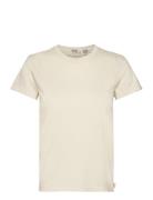 30/1 Veg Dye-Ssl-Tsh Tops T-shirts & Tops Short-sleeved Cream Polo Ralph Lauren