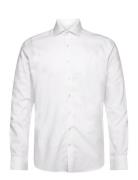 Bs Pavarotti Super Slim Fit Shirt Tops Shirts Business White Bruun & Stengade