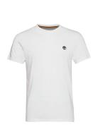 Short Sleeve Tee Designers T-Kortærmet Skjorte White Timberland