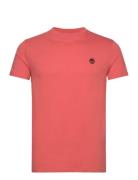 Dunstan River Short Sleeve Tee Burnt Sienna-App Designers T-Kortærmet Skjorte Red Timberland