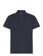 Clean Formal Polo S/S Tops Polos Short-sleeved Navy Clean Cut Copenhagen