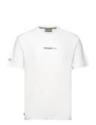 Utility Sport Logo Loose Tee Sport T-Kortærmet Skjorte White Superdry Sport