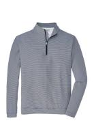 Perth Mini Stripe 1/4 Zip Sport Sweatshirts & Hoodies Sweatshirts Navy Peter Millar