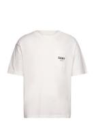 Graphic Ss T-Shirt Tops T-Kortærmet Skjorte White GANT