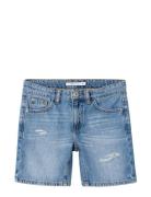 Nkmsilas Loose Dnm L Shorts 7998-Be Noos Bottoms Shorts Blue Name It