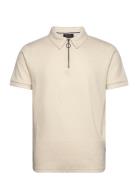 Incollo Tops Polos Short-sleeved Beige INDICODE
