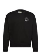 Rrvincent Sweat Tops Sweatshirts & Hoodies Sweatshirts Black Redefined Rebel