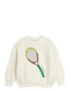 Tennis Sp Sweatshirt Tops Sweatshirts & Hoodies Sweatshirts Cream Mini Rodini