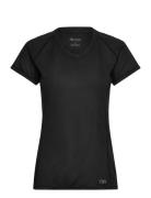 W Echo T-Shirt Tops T-shirts & Tops Short-sleeved Black Outdoor Research