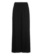 Lerke New Pants Bottoms Trousers Wide Leg Black A-View