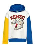 Hooded Sweatshirt Tops Sweatshirts & Hoodies Hoodies Multi/patterned Kenzo
