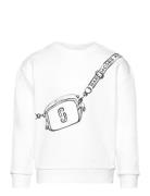 Sweatshirt Tops Sweatshirts & Hoodies Sweatshirts White Little Marc Jacobs