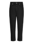 Trousers Bottoms Jeans Straight-regular Black United Colors Of Benetton