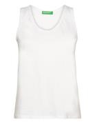 Tank-Top Tops T-shirts & Tops Sleeveless White United Colors Of Benetton