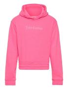 Juicy Oth Elastic Hem Hoodie Lb Tops Sweatshirts & Hoodies Hoodies Pink Juicy Couture