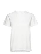 Jenna Tee Tops T-shirts & Tops Short-sleeved White Creative Collective